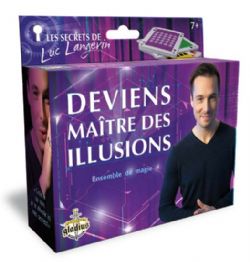 LES SECRETS DE LUC LANGEVIN -  ENSEMBLE DE MAGIE DEVIENS MAITRE DES ILLUSIONS